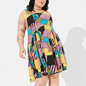 ❤️NWT TORRID NIGHTMARE BEFORE CHRISTMAS JACK & SALLY REVERSIBLE DRESS PLUS SIZE